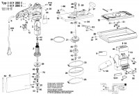 Bosch 0 601 288 941 Orbital Sander 110 V / GB Spare Parts